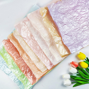 Phong Cách Mới Sydney Tất Cả Các Màu Sắc Rắn Ngọc Trai Loạt Cao Cấp Gói Giấy Hoa Bó Hoa Bao Bì Giấy - Product Image 1