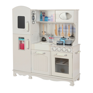 Juego de Cocina de Juguete Personalizable para Niños - Cocina de Juguete de Madera con Horno Realista, Refrigerador y Diversión Culinaria - Product Image 2