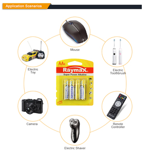 <span class=keywords><strong>Batterie</strong></span> Alcaline Primarie OEM Longlife Power Stylus Cilindriche <span class=keywords><strong>AA</strong></span>/AAA, Confezione Blister da 4 Pezzi per Elettrodomestici - Product Image 2