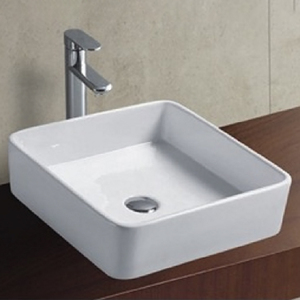 Lavello di forma rettangolare di piccole <span class=keywords><strong>dimensioni</strong></span> per il bagno degli alberghi dell'armadietto a mano del bagno moderno fatto a mano - Product Image 5