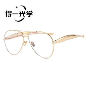 Gafas de sol de aviador con montura metálica y protección UV400 para mujer, para conducir al aire libre y ciclismo - Product Image 3