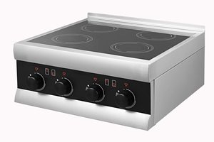 New Products Stove for Commercial Four Heating Zone Induction Cooker AM-CDT401 High Power Cooking Delivers Intense Heat for Quic - Product Image 4