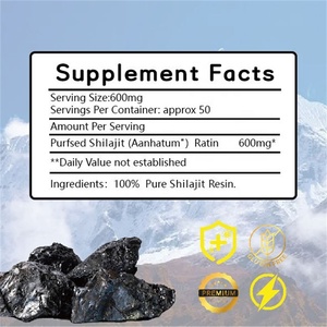 Dropshipping Shopify Tiktok productos 2025 suplemento natural caliente 100% bebida Mineral de resina orgánica pura del Himalaya Shilajit - Product Image 2