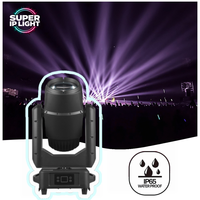 Projecteur à faisceau mobile extérieur 380W IP65 540 ° Pan 270 ° Projecteur de scène DMX512 à moteur triphasé inclinable