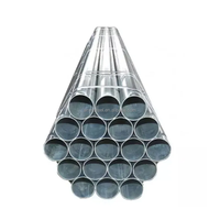 Tubería Galvanizada Soldada, Tubería Redonda de Acero Galvanizado, Certificación ASTM/JIS, Longitud de 6m y 12m, Servicio de Soldadura Disponible