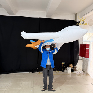 Modèle de ballon gonflable en forme d'avion pour enfants, idéal pour la décoration de musées et de boîtes de nuit - Product Image 2