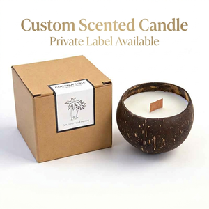 Bougie artisanale en cire de soja <span class=keywords><strong>pour</strong></span> aromathérapie - Écologique, logo personnalisé, vente en gros, marque privée, longue durée, marge élevée <span class=keywords><strong>pour</strong></span> la revente - Product Image 1