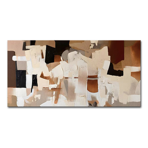 Dipinto a Olio <span class=keywords><strong>Astratto</strong></span> Paesaggistico su Tela, Poster d'Arte da Parete per <span class=keywords><strong>Soggiorno</strong></span>, Decorazione Casa, Design Natura Morta, <span class=keywords><strong>Quadro</strong></span> Senza Cornice - Product Image 1