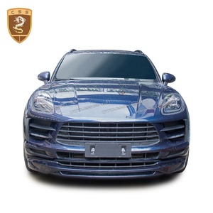 Kit de Carrocería de Fibra de Carbono Estilo CSS, Parachoques Delantero y Trasero, Faldones Laterales, Alerón, Compatible con <span class=keywords><strong>Porsche</strong></span> <span class=keywords><strong>Macan</strong></span> <span class=keywords><strong>GTS</strong></span> <span class=keywords><strong>2022</strong></span>, Nuevo Modelo - Product Image 2