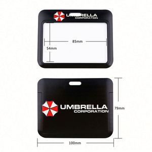 Promotional Cheap Custom Water Resistant 0.76MM <b>Polyester</b> PVC <b>Lanyard</b> ID Card Holder Buckle Silk Screen Printing Halloween Use - Product Image 3