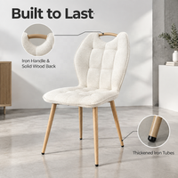 Chaise d'appoint contemporaine Butterfly pour la maison, le commerce, les restaurants, les cafés et les hôtels