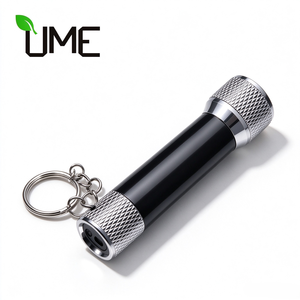 Mini lampe torche LED personnalisée en alliage d'aluminium, étanche, avec porte-clés, pour les situations d'urgence en extérieur et le transport quotidien - Product Image 1