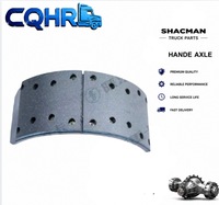 81.50200.6686 Ensemble de sabots de frein avant d'origine SHACMAN pour camions lourds X3000 F3000 M3000, pièces de rechange pour garnitures de frein