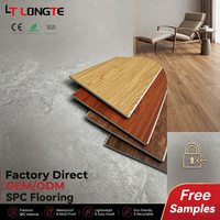 SPCFlooring Stein-Kunststoff-Verbund Vinylplanken Wasserdicht Ineinandergreifend 0 Formaldehyd E0-Klasse Bodenfliesen für Wohnzimmer Schlafzimmer