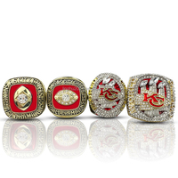 Bague de championnat du monde de football pour hommes Kansas City CHIEFS Super Bowl LIV 2019