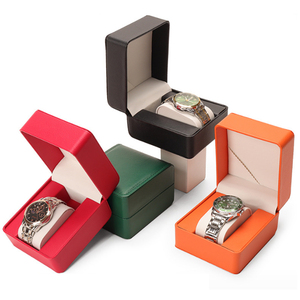 Boîtes Cadeaux en Cuir PU à Rabat de Haute Qualité <span class=keywords><strong>pour</strong></span> <span class=keywords><strong>Bijoux</strong></span> et Montres, Vente en Gros - Product Image 1