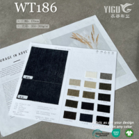 Tela Vintage con Efecto Desgastado, Mezcla de 80% Algodón, 10% Fibra de Madera, 10% Lyocell, 350-360 g/m², para Pantalones y Trajes Casuales de Otoño e Invierno