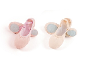 Scarpette da Danza Classica 360 Full Stretch in Tela, Scarpette da Ballerina con Suola Divisa, <span class=keywords><strong>Scarpe</strong></span> da Yoga e Danza, da 3 Anni ad Adulti - Product Image 4