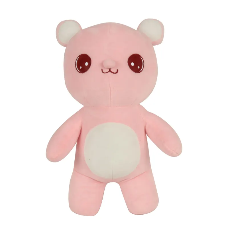 OEM ODM Soft Fur Fabric Animal make your own Baby Organic Stuffed Toys Plush Cute Teddy Bear For Birthday Gift