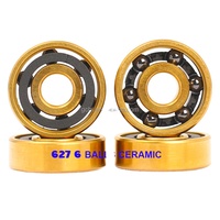 Quad roller skate roue quad roller skate roulements 627Z 627 hybride céramique 6 ou 7 billes roulements vitesse la plus rapide