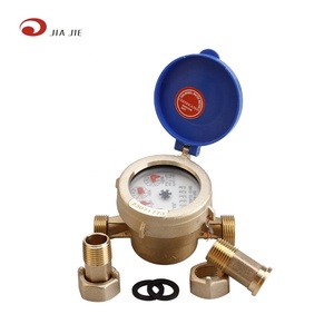 ISO 4064 Class B Meter duy nhất máy bay phản lực đồng thau Đồng hồ nước cơ thể - Product Image 1