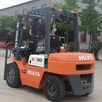Chariot élévateur diesel 3 tonnes OEM ODM, hauteur de levage 3000 mm, chariot élévateur diesel robuste pour le chargement de palettes en usine