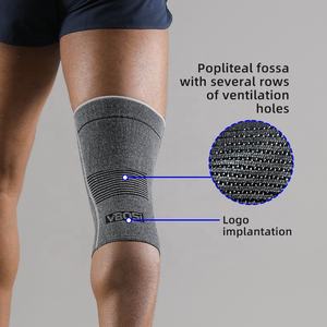 VBOSi 9087 manica di compressione del ginocchio 3D maglia per uomini e donne OEM ODM per la corsa di allenamento in palestra sport e gattonare - Product Image 4