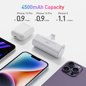 Best Seller 2025 Unique Mini Power Bank Carga rápida Lápiz labial Tamaño Teléfono <span class=keywords><strong>Cargador</strong></span> portátil <span class=keywords><strong>para</strong></span> <span class=keywords><strong>iPhone</strong></span> Design Box - Product Image 3