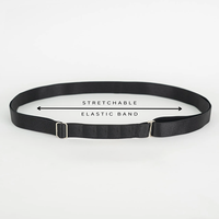 Ceintures Sur Mesure pour Maintenir la Chemise d'Affaires Rentré avec Ceinture d'Ajustement Réglable pour un Look Impeccable
