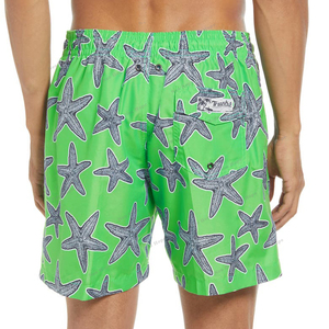 Özel geri dönüşümlü tasarımcı erkek mayo Beachwear yüzmek şort takım yüksek kaliteli erkek mayo yüzmek mayo plaj şortu erkekler için