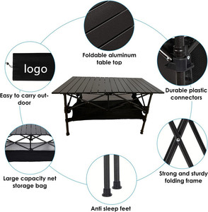 Mesa <span class=keywords><strong>de</strong></span> Picnic Plegable Portátil Ligera Multiusos Personalizada OEM <span class=keywords><strong>para</strong></span> Exteriores - Product Image 5