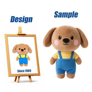 Fábrica Shengye, Peluche de Perro Personalizado con Certificación CPC y ASTM, Kawaii, 12cm, 15cm, 20cm, Juguete de Peluche para Niños, Dibujos Animados, <span class=keywords><strong>Anime</strong></span>, Promoción - Product Image 1