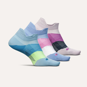 Chất Lượng Cao Màu Hồng Dệt Kim Chuyên Nghiệp Mắt Cá Chân Nén Chạy <span class=keywords><strong>Elite</strong></span> Siêu Ánh Sáng Không Có Hiển Thị Marathon Vớ - Product Image 3