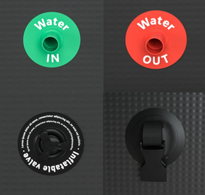 Bañera de Hielo Inflable Redonda de 1HP con Cubierta y Sombra para Terapia de Agua Fría, Bañera de Inmersión Fría para Atletas - Product Image 6