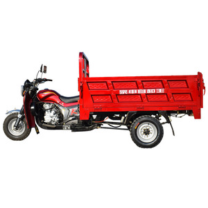 Tricycle utilitaire à essence HANKE à carrosserie très ouverte, benne basculante, capacité de charge de 400 kg, vitesse de 50-70 km/h - Product Image 2