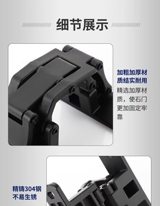 บานพับประตูที่มองไม่เห็นบานพับประตูซ่อนประตูกันไฟบานพับซ่อนประตู - Product Image 5