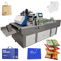 Imprimante numérique à passage unique pour l'impression d'emballages en papier kraft, zone d'impression de 215 à 640 mm, deux têtes d'impression
