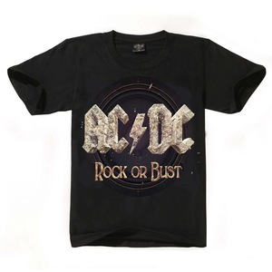 T-shirt a maniche corte Rock Band AC/DC <span class=keywords><strong>Megadeth</strong></span> Guns N' Roses da uomo, girocollo, in cotone, vestibilità ampia, stile minimalista, con scritta Queen - Product Image 5