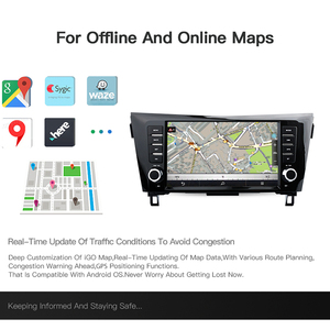 Autoradio multimédia Android 11 9 "pour <span class=keywords><strong>Nissan</strong></span> <span class=keywords><strong>Qashqai</strong></span> J11 X-Trai T32 Rogue Dualis 2013-<span class=keywords><strong>2019</strong></span> BT <span class=keywords><strong>Carplay</strong></span> - Product Image 6