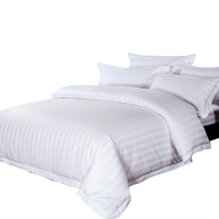 Literie textile pour hôtel ensemble de housse de couette 7 pièces ensemble de literie drap de lit en coton