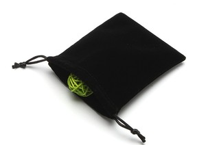 Sac à cordon en daim réutilisable de haute qualité, pochette cadeau en velours pour bijoux, montres, bagues, écouteurs, coiffes et emballages - Product Image 3