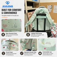 Ensemble de 3 sacs d'école pour filles : Sac à dos, sac fourre-tout et trousse à crayons, imprimé tendance, sac à dos d'étudiant, vente en gros