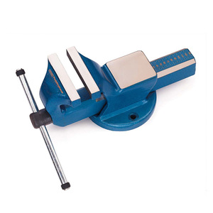 Ridgid F Series <b>Bench</b> Vise 66987 Swivel Base Industrial Grade <b>Tool</b> Steel Jaw - Product Image 3
