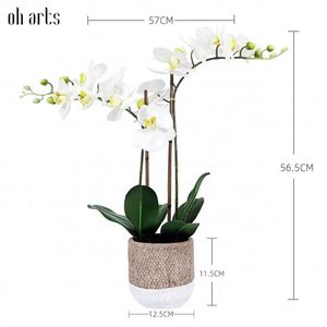 Eco-friendly High Quality 3D Printing Orchids <b>Artificial</b> <b>Flowers</b> for Outdoor Indoor Decoration - Product Image 2