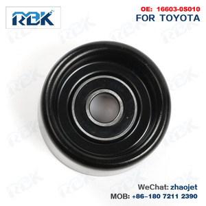 Tensor de correa 16603-0S010 para Toyota, pieza de repuesto para polea de correa de coche - Product Image 4