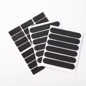 Almohadilla de silicona antideslizante con adhesivo trasero, almohadilla de silicona autoadhesiva troquelada, junta de silicona personalizada redonda plana negra - Product Image 3