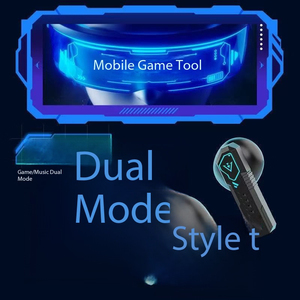 Audífonos Intrauditivos Inalámbricos para Juegos X37 Cool de Aleación de Zinc Mecha TWS con Cadena Metálica, Luz RGB Intermitente, Baja Latencia y Bluetooth - Product Image 2