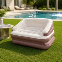 Chaise de loisirs pliable gonflable en PVC pour l'extérieur, canapé de jardin pour salon, camping