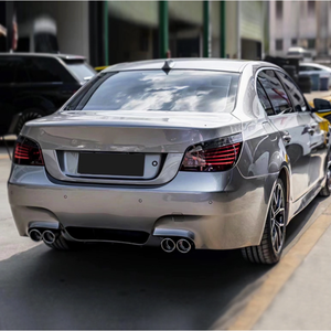 Kit de Carrocería <span class=keywords><strong>M</strong></span> Tech para <span class=keywords><strong>BMW</strong></span> Serie <span class=keywords><strong>5</strong></span> <span class=keywords><strong>E60</strong></span> 2002-2010 <span class=keywords><strong>M</strong></span> Sport PP de Alta Calidad en Gris Imprimación, Parachoques Delantero, Faldones Laterales, Alerón - Product Image 5