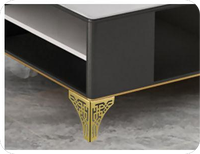 Großhandel Hochwertige moderne Dreieck Möbel Zubehör 130 mm Länge Y-Form Metall Gold Couch Schlafs ofa Beine
